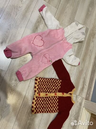 Вещи пакетом на девочку 80-86
