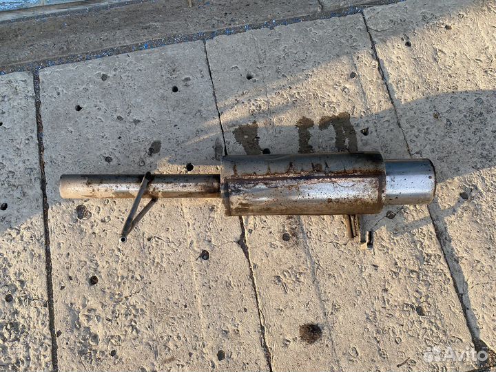 Выхлопная банка прямоток