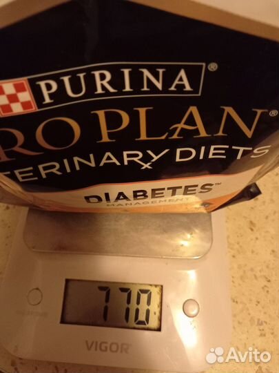 Корм для кошек проплан диабет