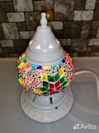 Чудесный Фонарик Мозаичная лампа