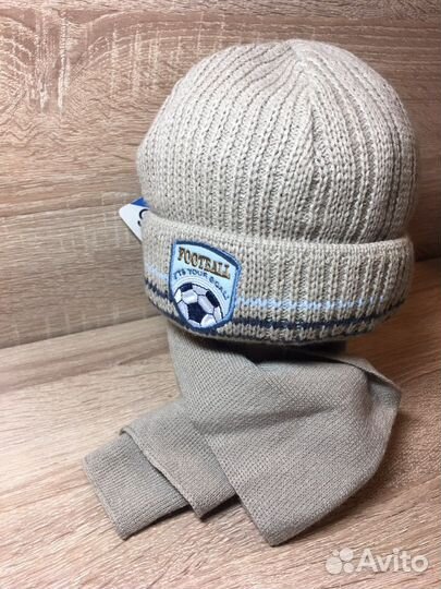 Комплект: Шапка+шарф Grans - размер 46/48