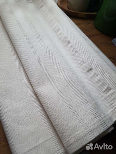 Дорожка, скатерть хлопок лён