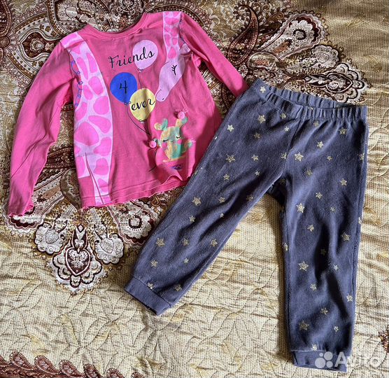 Пакет вещей на девочку 98 104