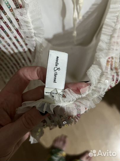Платья needle thread S бу