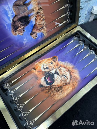 Нарды топовые, лев рычит