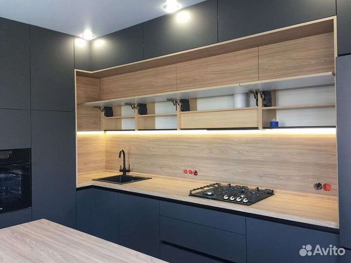 Трехуровневые кухни в рассрочку