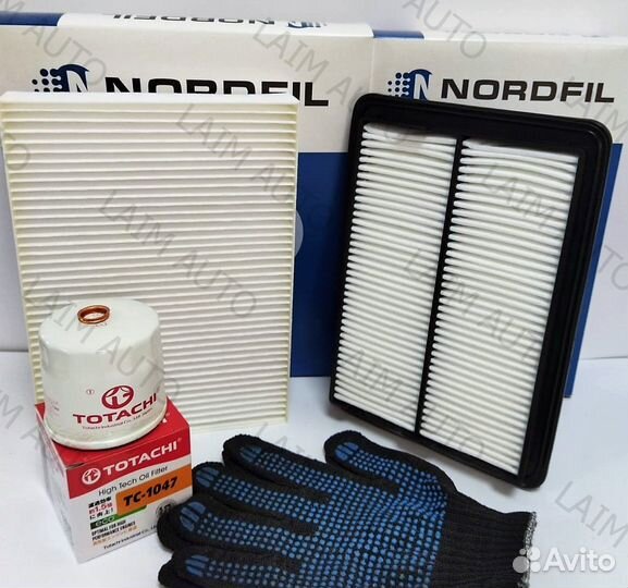 Комплект фильтров для то Nissan Qashqai II