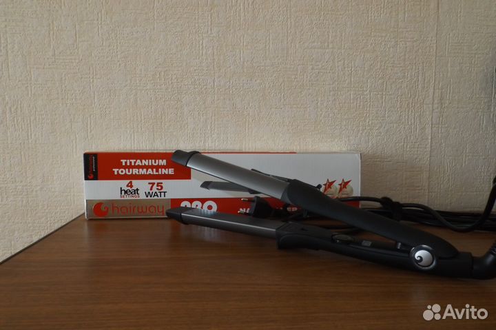 Выпрямитель щипцы плойка д/ волос Hairway titanium
