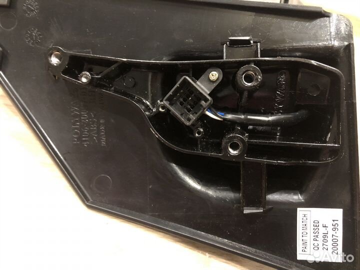 Зеркало боковое hyundai getz правое