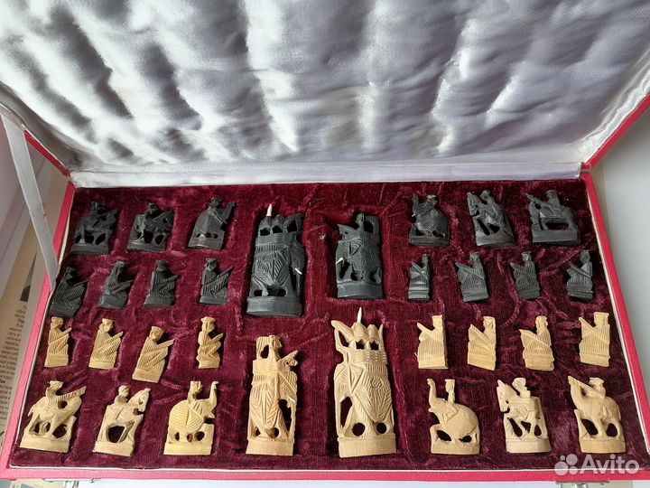 Шахматы ручная работа индия
