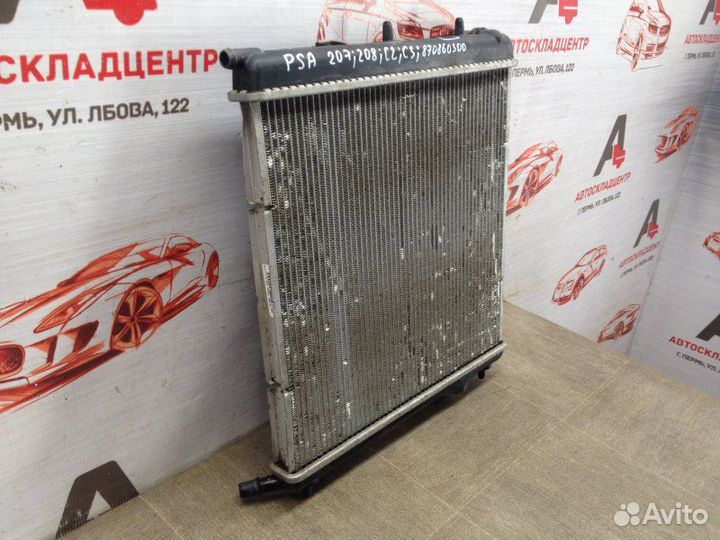 Радиатор охлаждения двигателя Citroen C2 2003-2010
