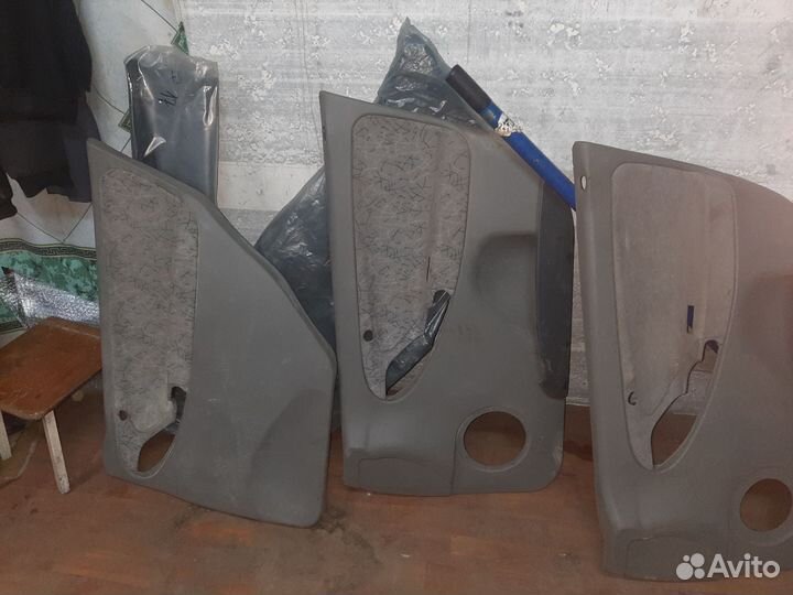 Обивки карты дверей калина