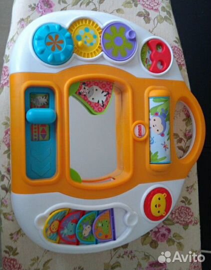 Развивающая Панель Fisher Price Друзья из тропичес