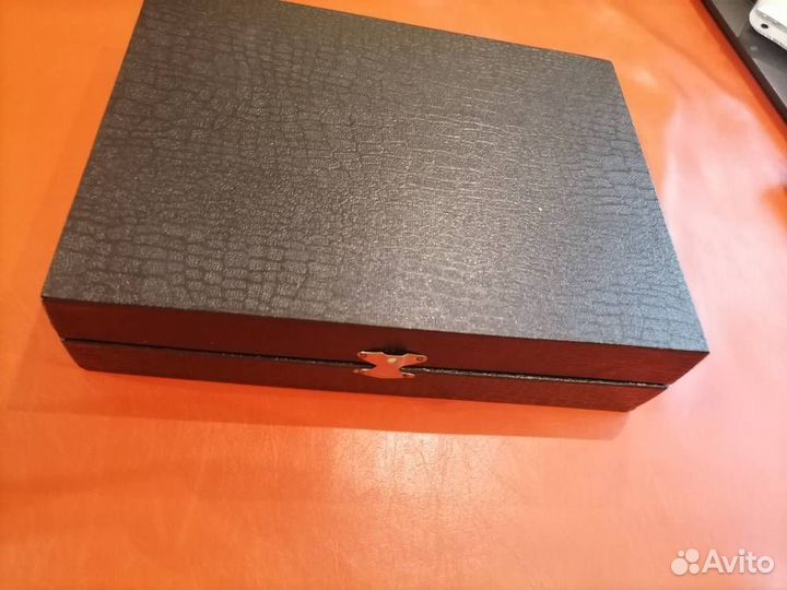 Набор десертных ложек 12шт(мельхиор) СССР в коробк