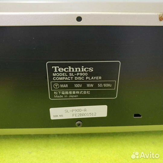 Цд проигрыватель Technics SL-P900