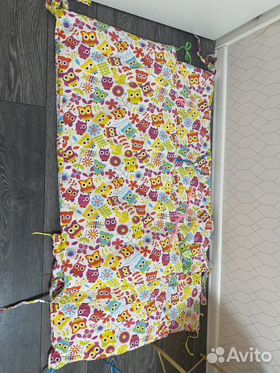 Бортики в детскую кроватку