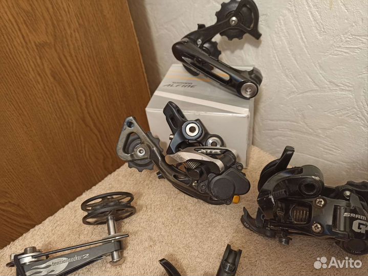 Задние переключатели и манетки - shimano, sram