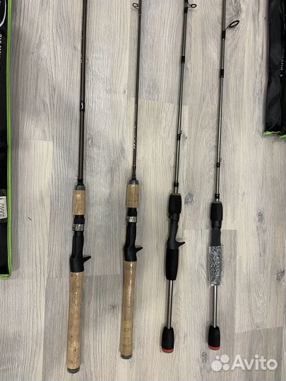 Спиннинг/ Кастинговый спиннинг 1,5 1,8 2,1 метра