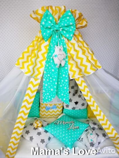 Балдахин и бортики 