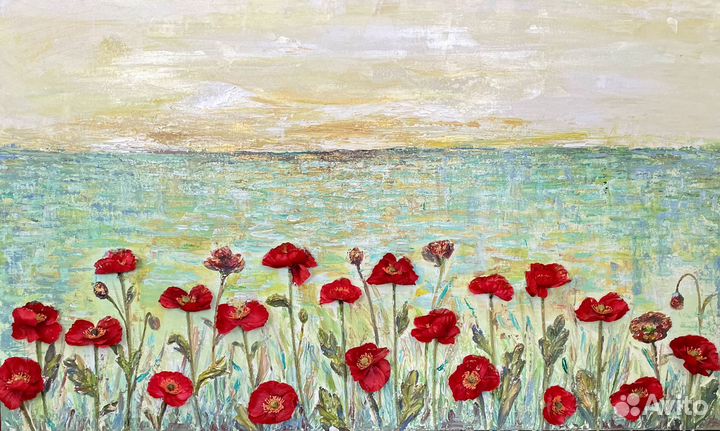 Картина в интерьер, картина акрилом