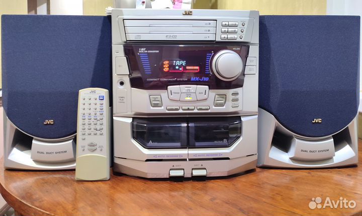 JVC MX-J10 AUX/CD/R/FM/укв/кассеты