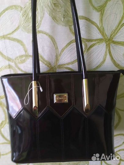 Сумка лак.кожа+ иск.кожа