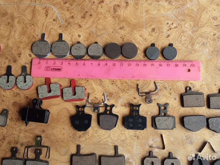 Тормозные колодки для велосипеда. Органика