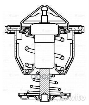 Термостат для а/м Chevrolet Tahoe (07) /Cadilla