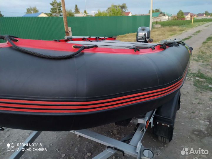 Лодка пвх с мотором и прицепом