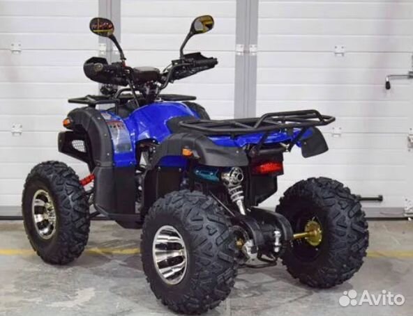 Квадроцикл Grizzly M200 4Т Синий