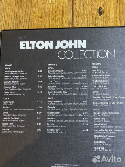 Elton John 3LP