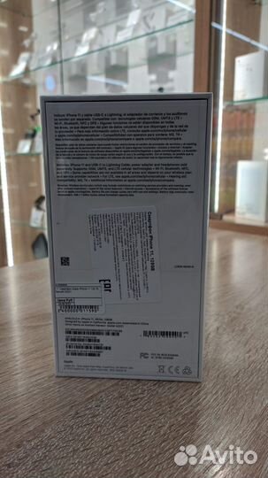 Смартфон Apple iPhone 11 128Гб Белый