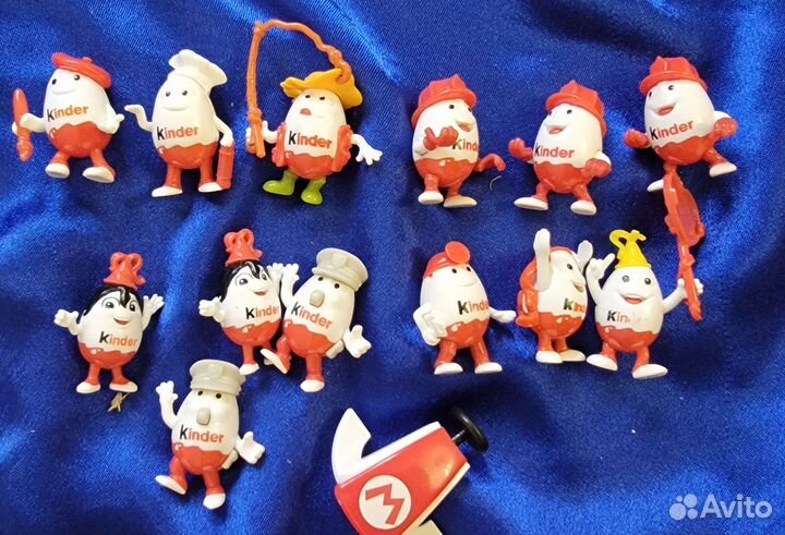 Набор игрушек из киндера для коллекции