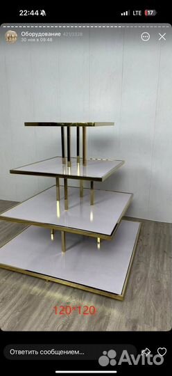 Торговое оборудование золотые