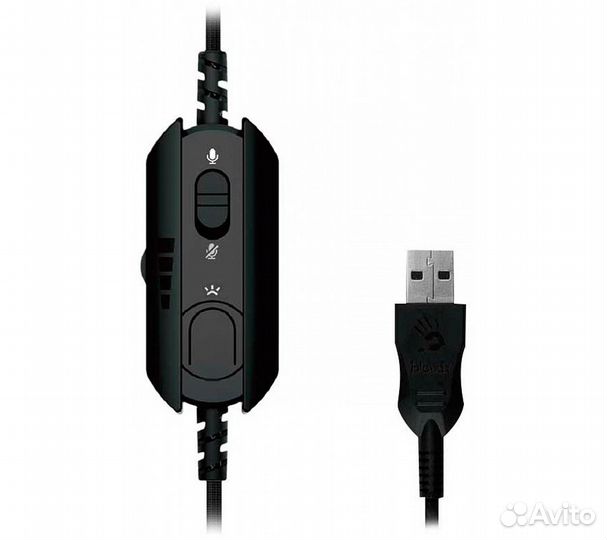 Компьютерная гарнитура A4Tech Bloody G570, черный