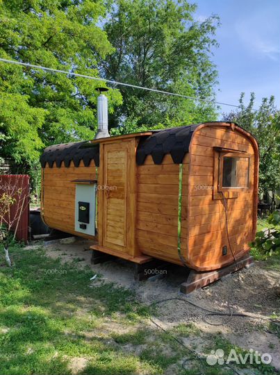 Баня бочка под ключ