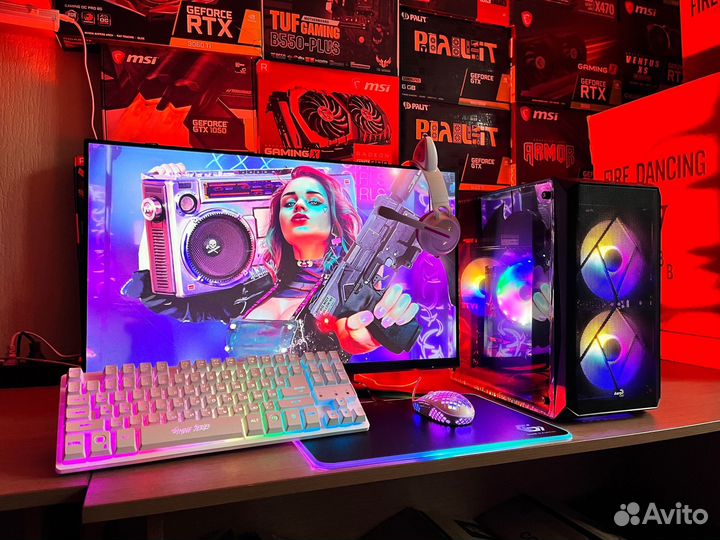 Современный компьютер Ryzen 3 2200G/ SSD240Gb