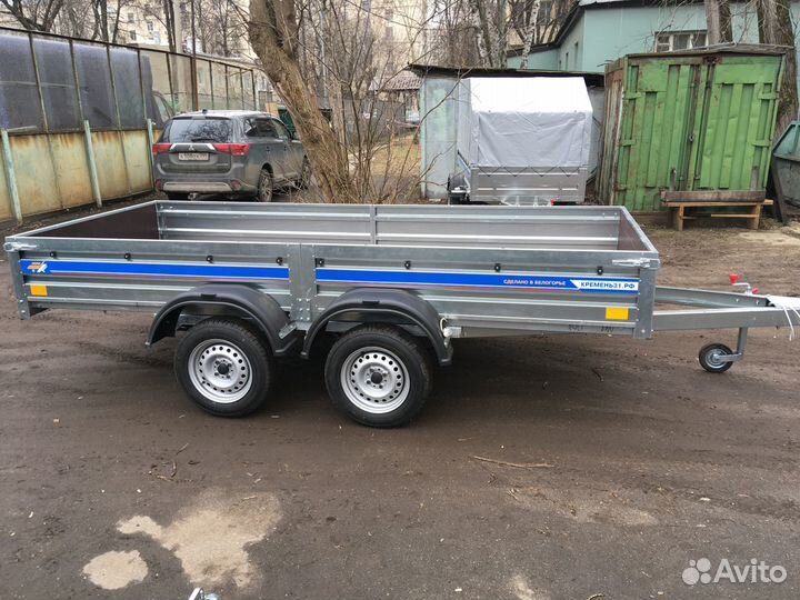 Прицеп двухосный 3.5х1.5 Кремень31