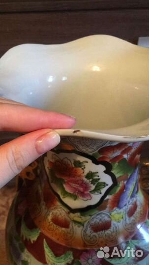 Ваза напольная керамическая