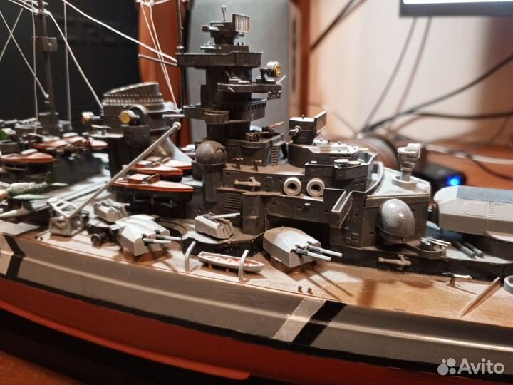 Бисмарк, корабль в сборе