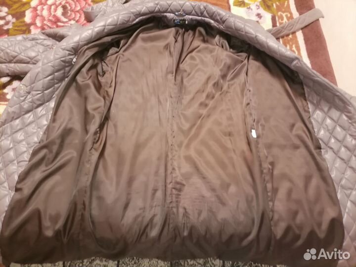 Стеганое пальто