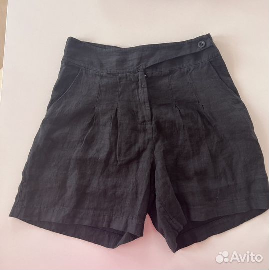 Шорты лен женские