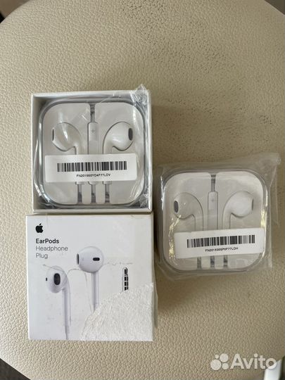 Наушники apple earpods 3,5 мм оригинал