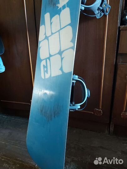 Сноуборд 120 см с креплениями