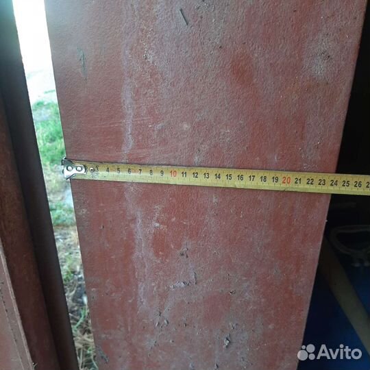 Ворота гаражные металлические бу