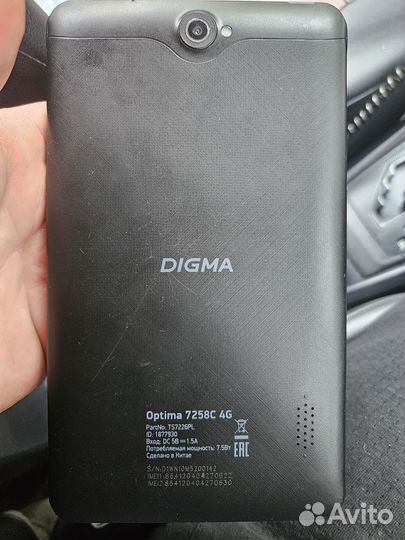 Планшет digma optima