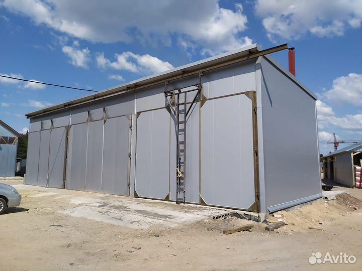 Сушильная камера скд-100м3 для сушки пиломатериала