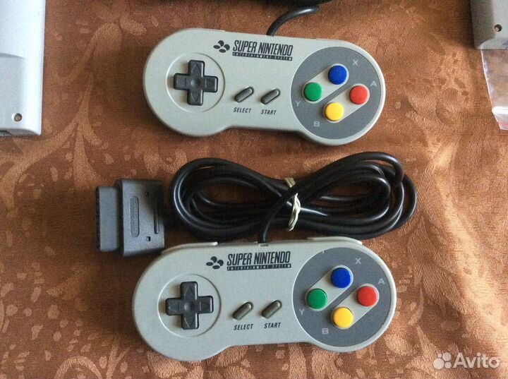 Стартовый оригинальный комплект Nintendo snes(PAL)