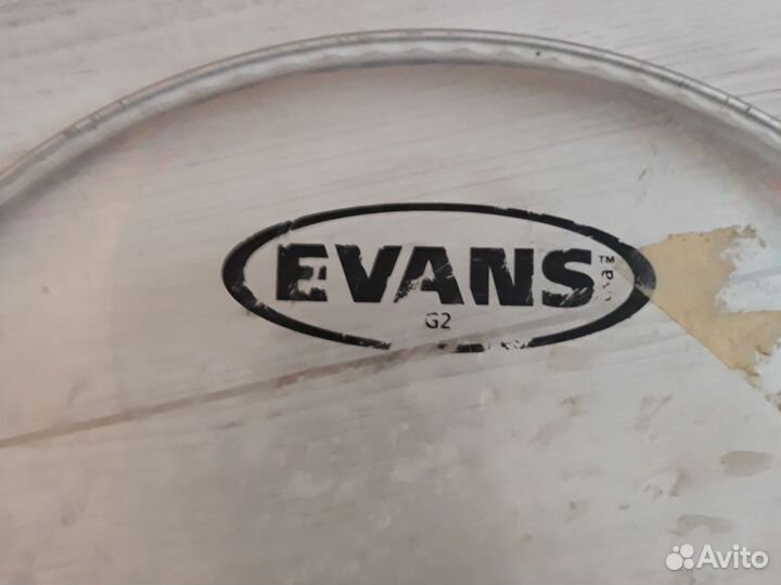 Пластики для барабанов remo,evans на бас бочку 22