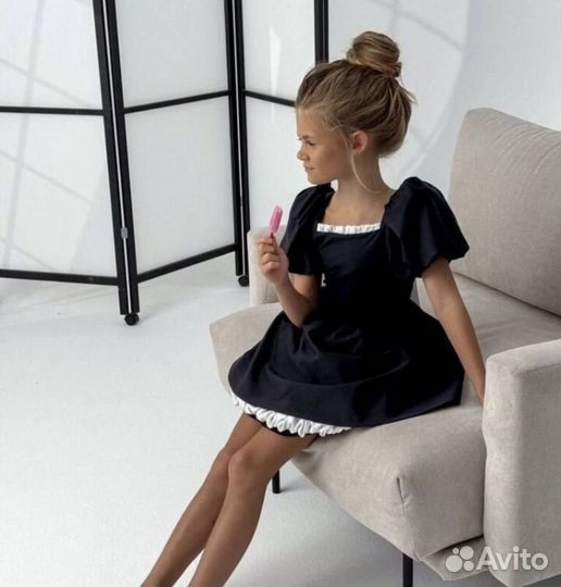 Платье для девочки 122/128